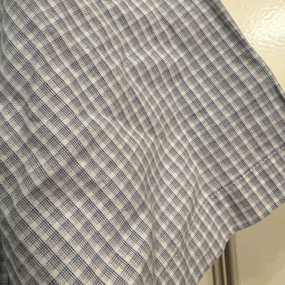 Cody James Core Men’s White & Blue Pattern Short Sleeve Western Shirt Medium - Picture 5 of 6